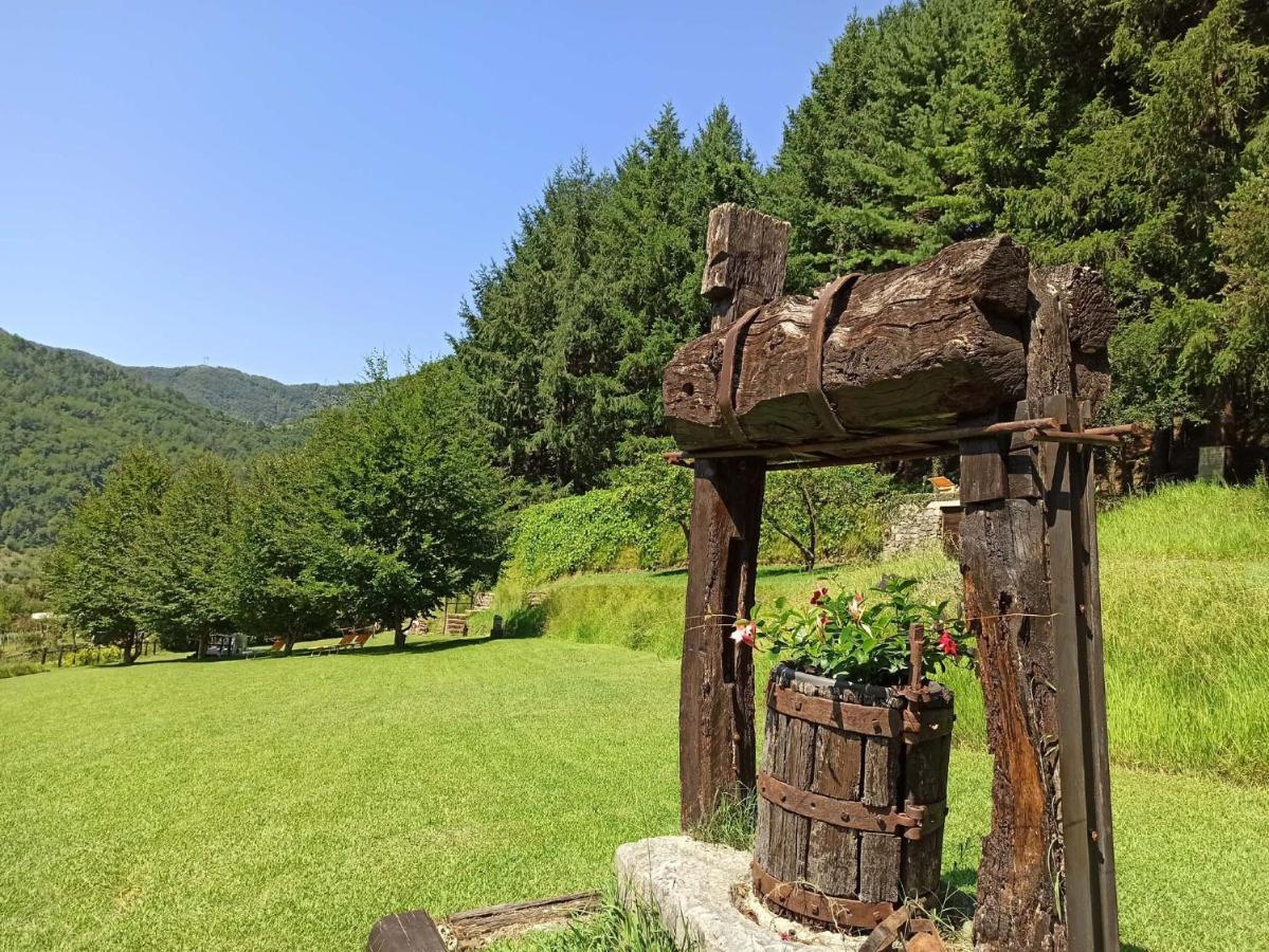 Il Bosco Di Campo Marzano Garden Apartments Borzonasca Bagian luar foto