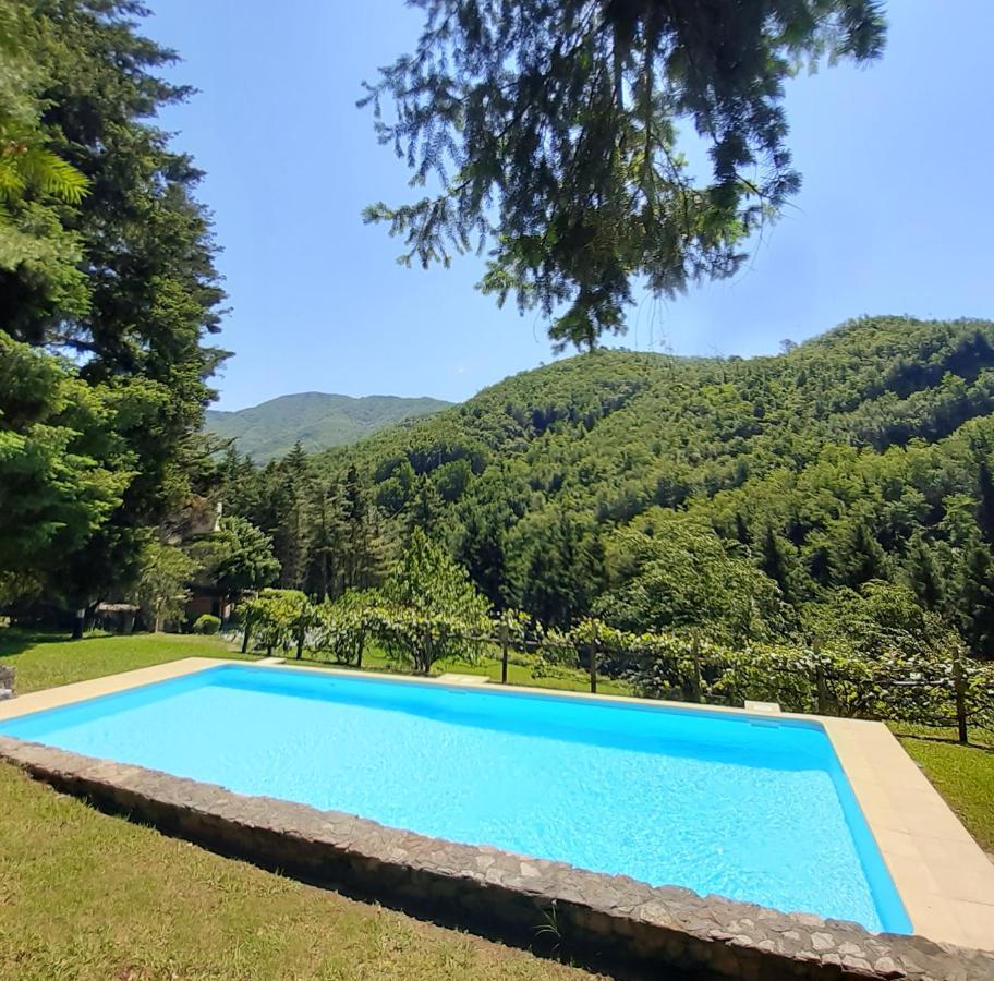 Il Bosco Di Campo Marzano Garden Apartments Borzonasca Bagian luar foto